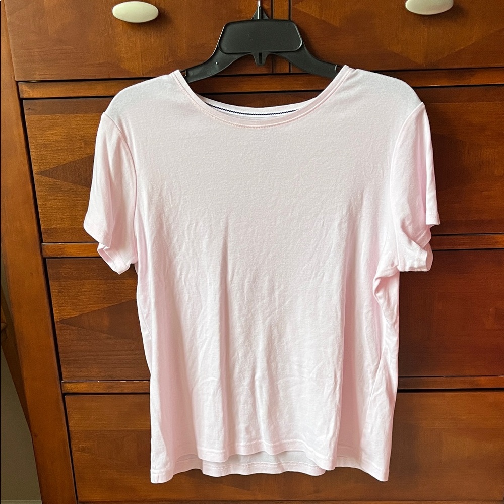 Croft and Barrow - "The Classic Tee" T-shirt - Medium Short Sleeves Pink